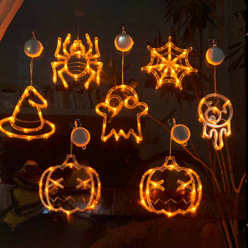 Halloween Decoration Window Li - огляд і ціна Spider Plant Hanging