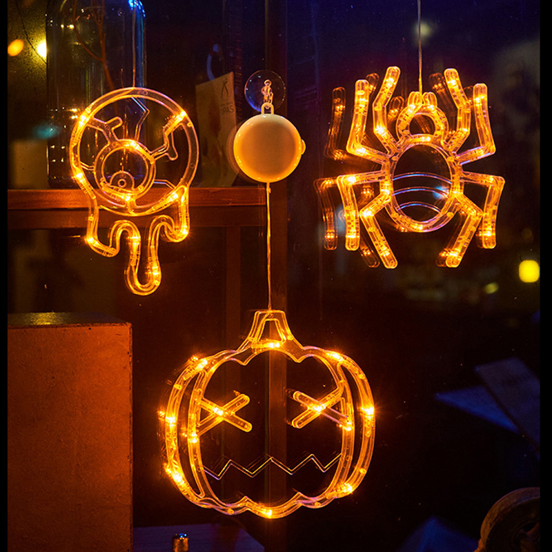 Halloween Decoration Window Li - огляд і ціна Spider Plant Hanging
