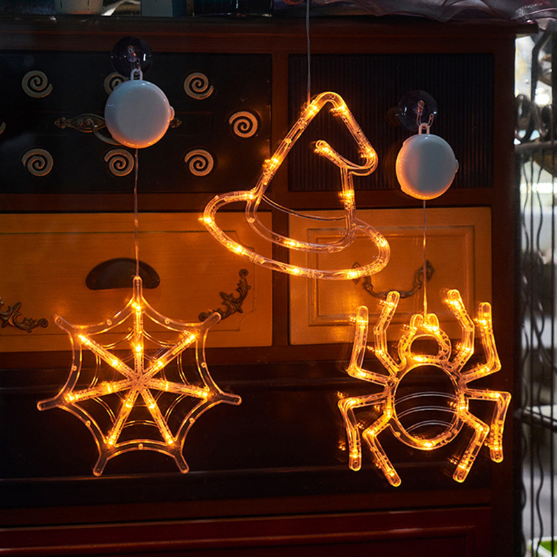 Halloween Decoration Window Li - огляд і ціна Spider Plant Hanging