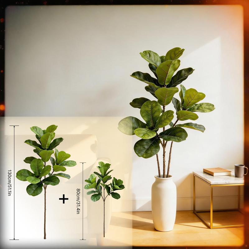 Large Artificial Fiddle Leaf F - огляд і ціна Ficus Lyrata Tree