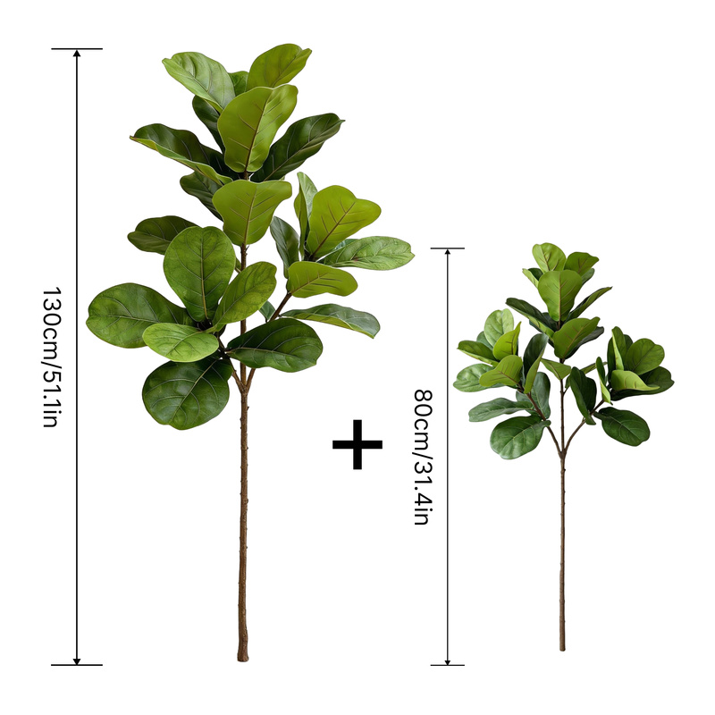 Large Artificial Fiddle Leaf F - огляд і ціна Ficus Lyrata Tree
