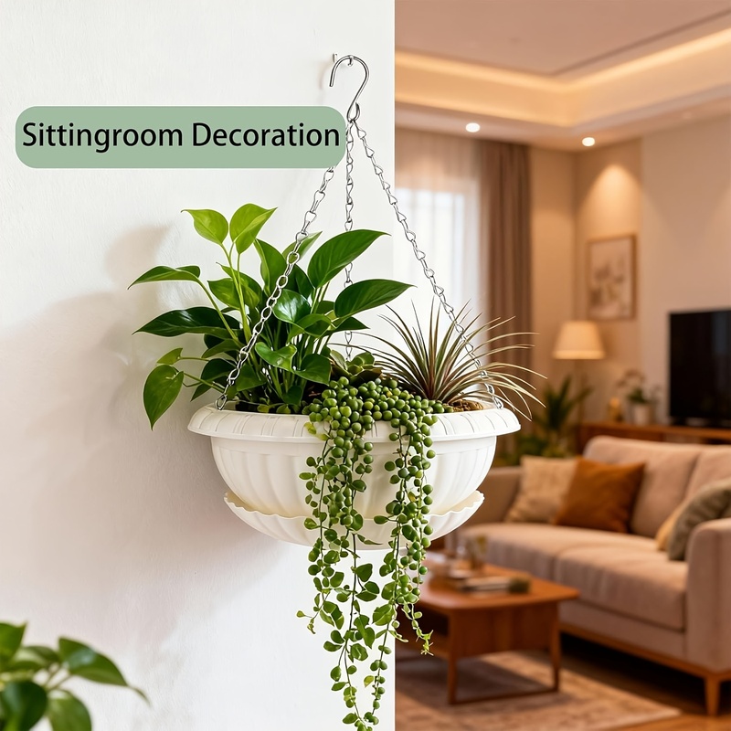 Large Hanging Flower Pots for  - огляд і ціна Spider Plant Hanging