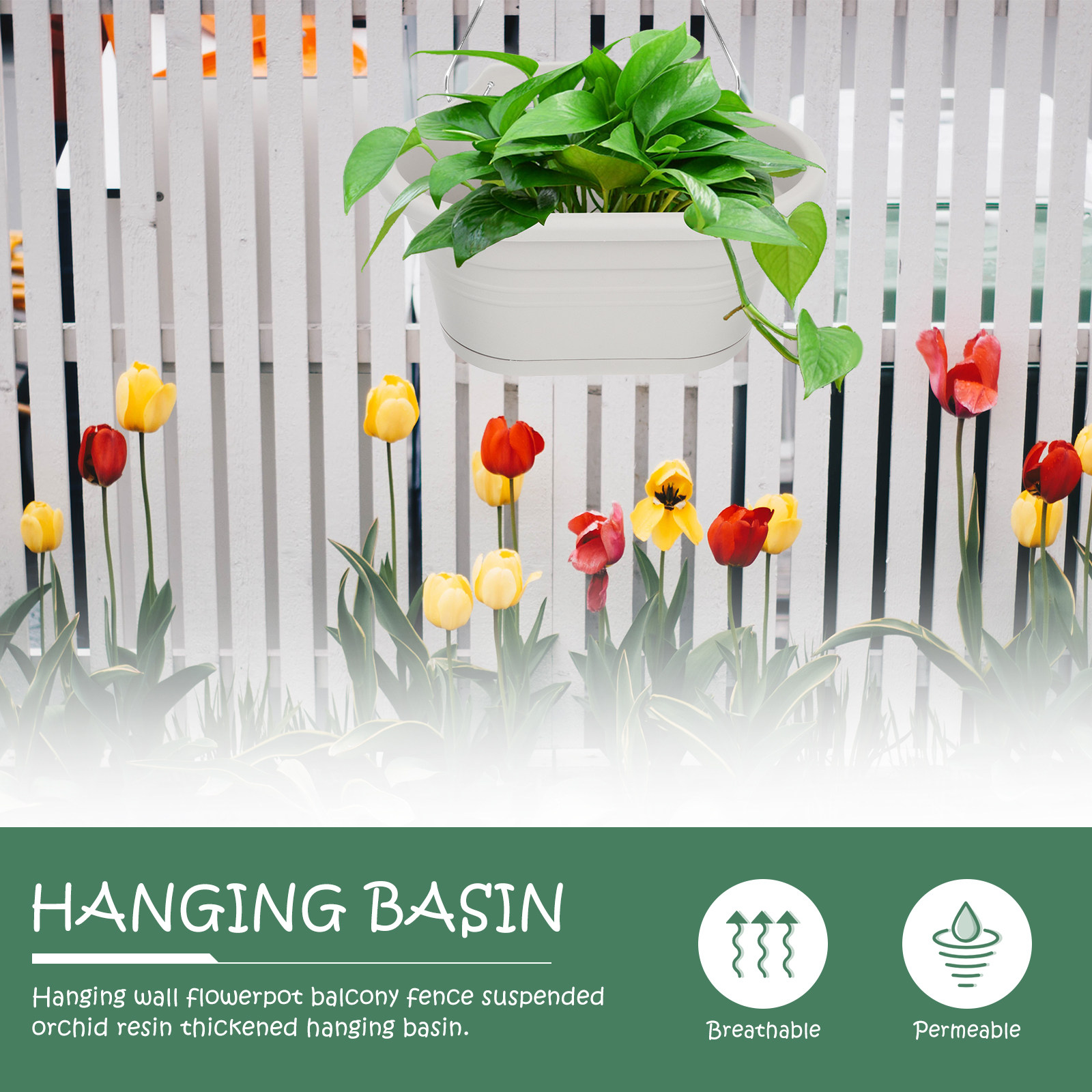 Wall Mounted Hanging Flower Po - огляд і ціна Spider Plant Hanging